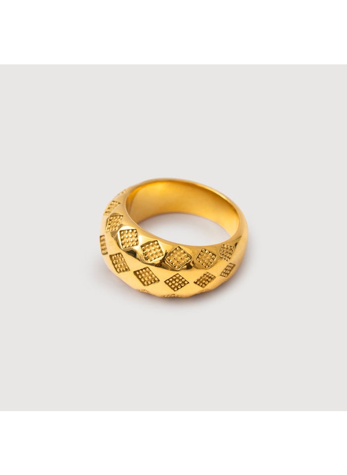 18K Gold Plated Athena Ring