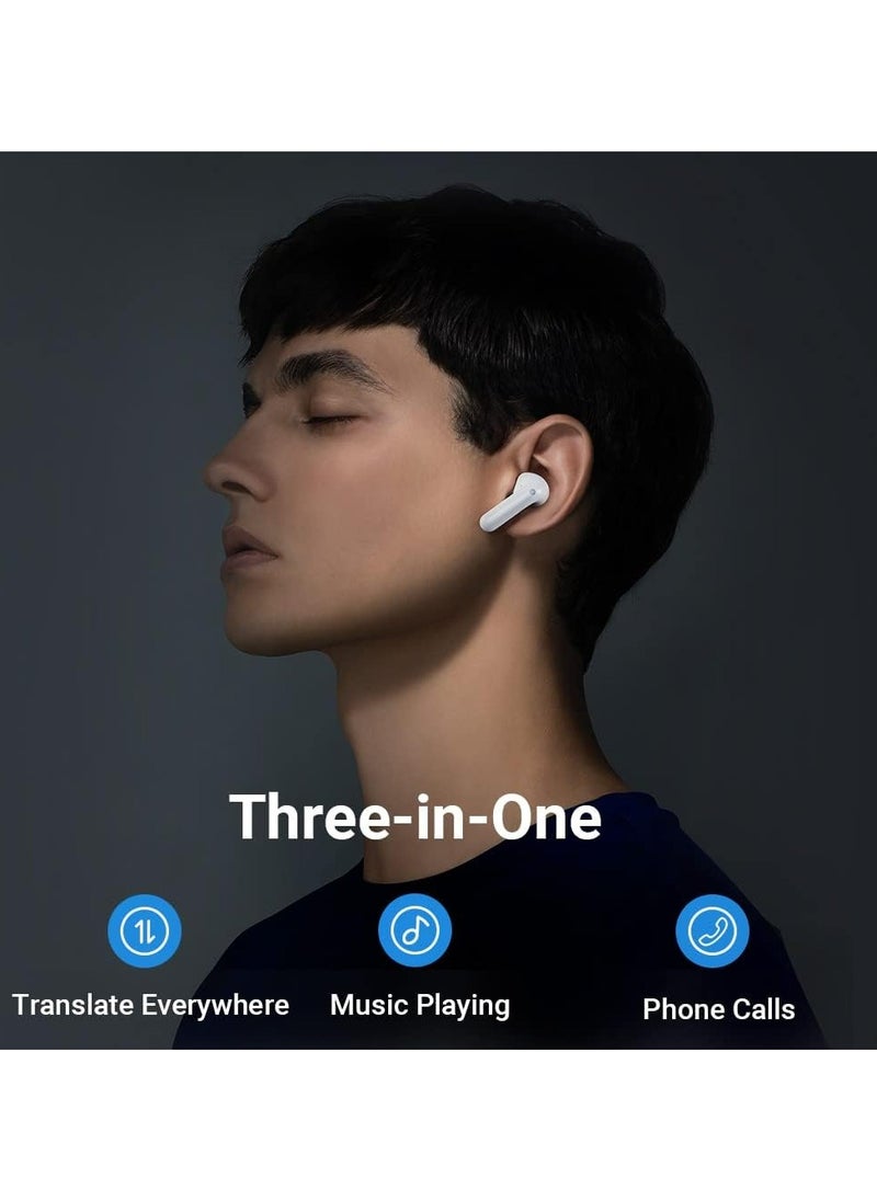 Timekettle M3 - Two-Way Instant Translation, Language Translator Device with 40 Languages ​​and 93 Accents Online, Offline Translator Earbuds