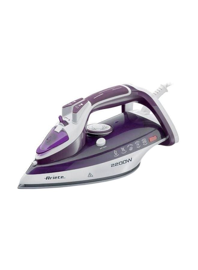 Electric Steam Iron 2200W 2200.0 W 6243 Purple/White