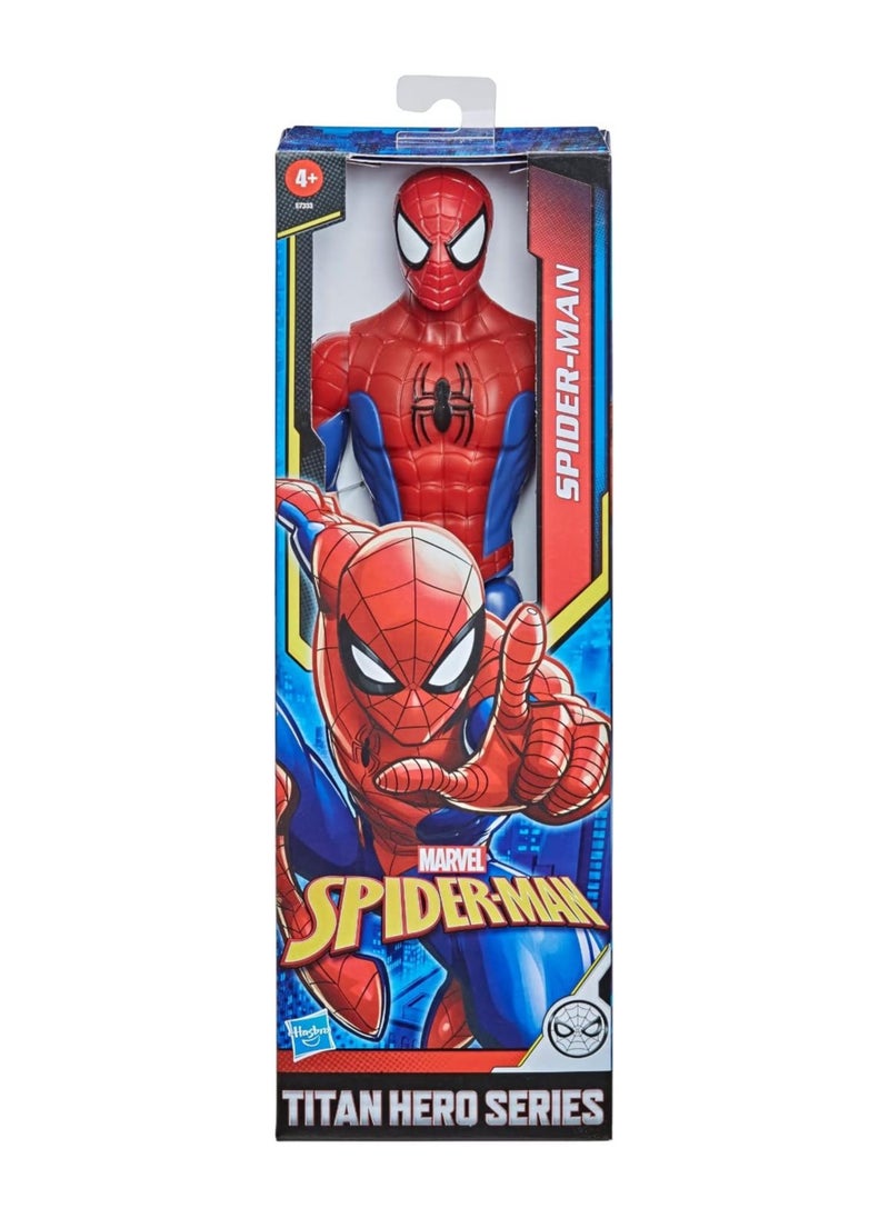 Marvel Spider-Man Titan Hero Series Spider-Man Action Figure, 12-Inch-Scale Super Hero Action Figure Toy, for Kids Ages 4 and Up