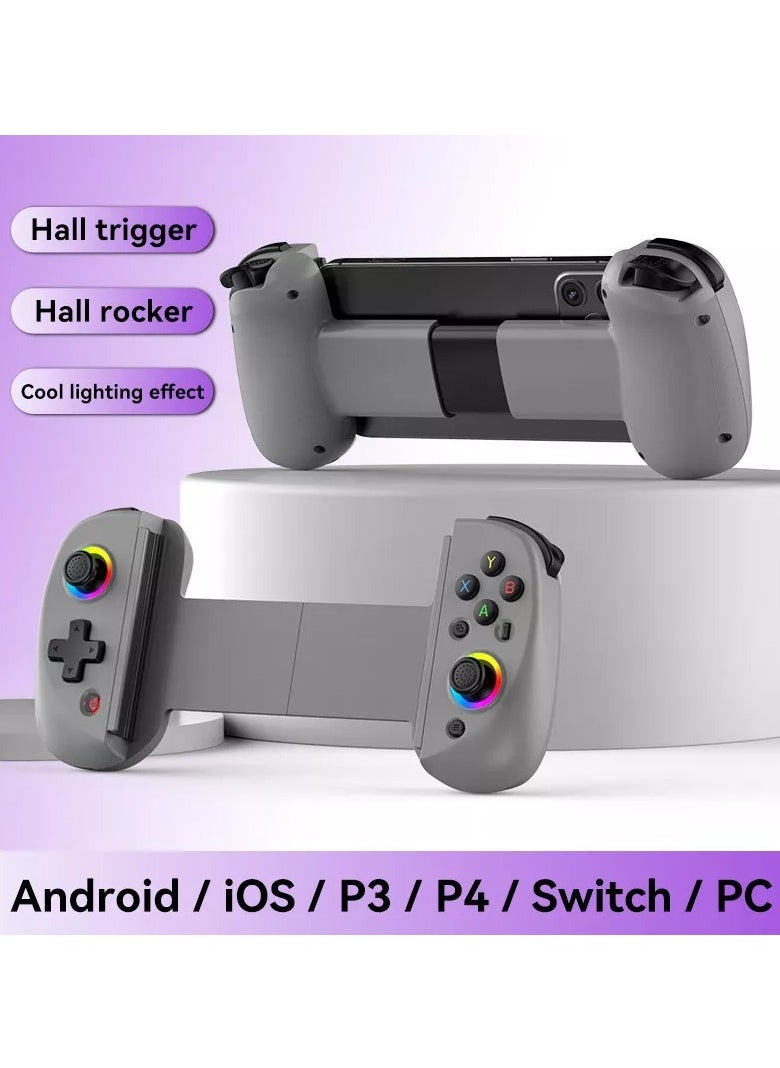 D8 Telescopic Mobile Phone Gamepad Bluetooth 5.2 Wireless Game Controller Joystick for Android iOS PS3 PS4 Switch PC