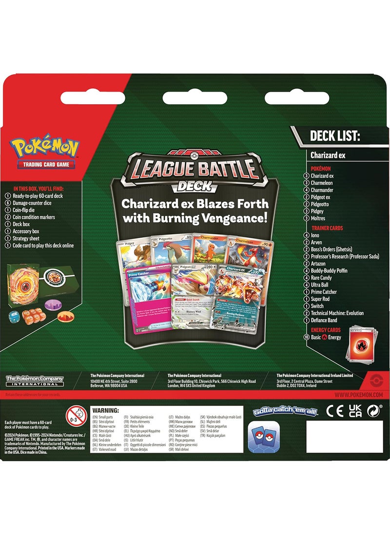 Charizard EX League Battle Deck 2024 (6/case)