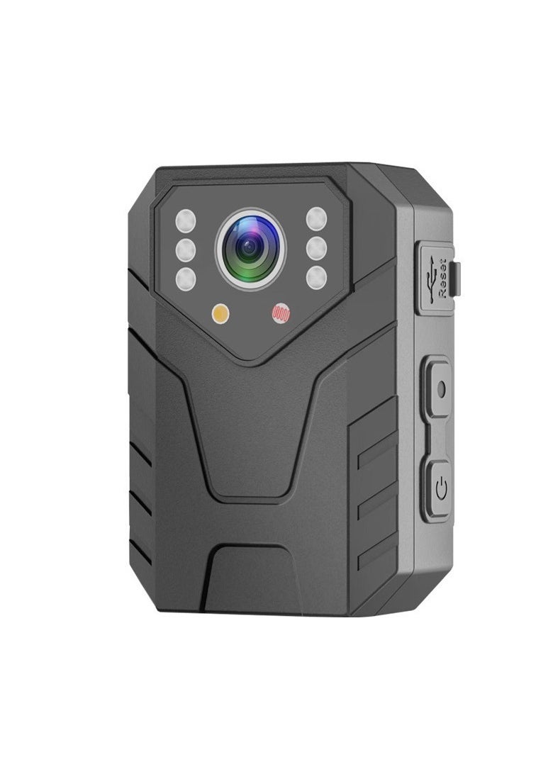 4K High-Definition Enforcement Recorder Chest-Worn Multi-Functional Endurance Wireless Waterproof Back Clip Camera for Patrol