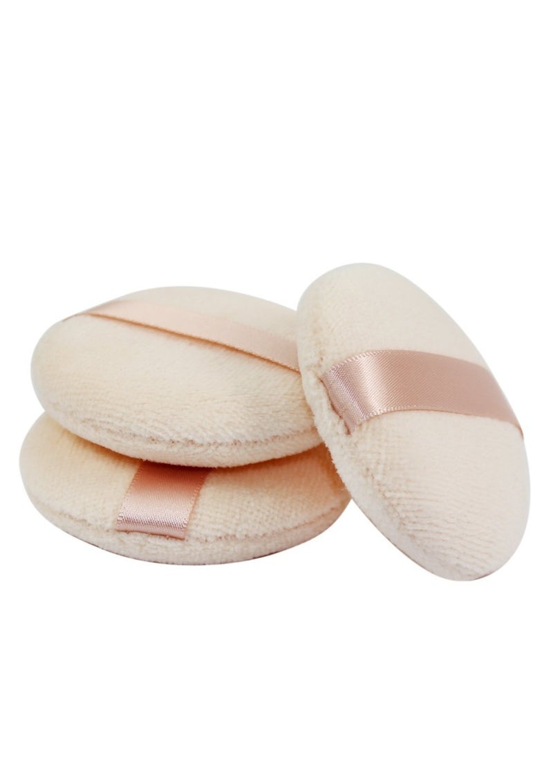 Joly Powder Puff for Makeup Face Powder (3 Pieces)