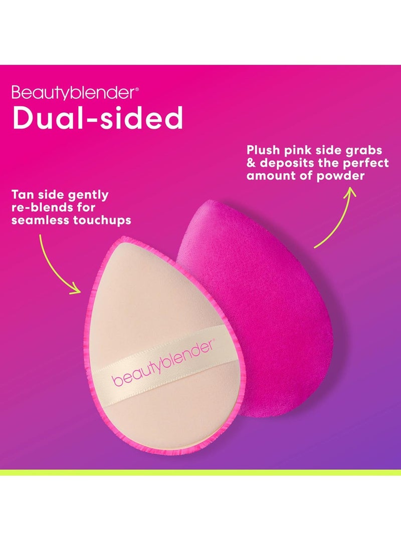 Beautyblender® | Pocket Puff™ Dual-Sided Beauty Blender Powder Puff for Setting and Baking, Reusable, Washable