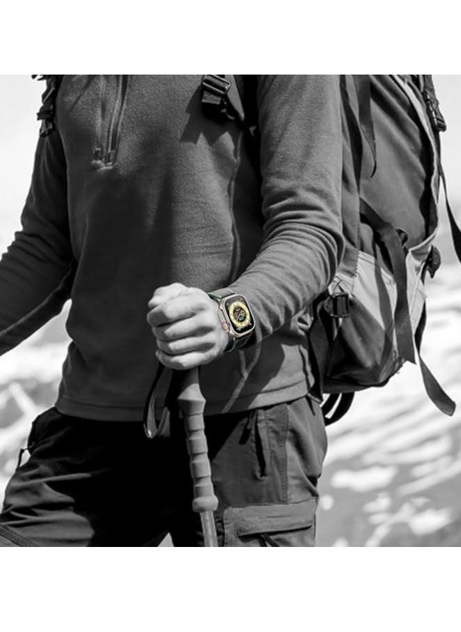Trail loop nylon band for Apple Watch utlra/utlra 2 49mm band  for Apple watch Series 10 band 46mm 42mm for Apple watch Series 9/8/7 band  45mm for Apple Watch Series