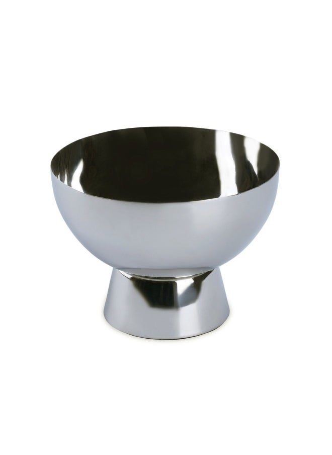 Bijou Iron Decor Bowl 11X11X9cm-Silver