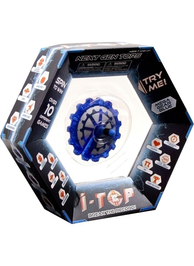 Goliath Games 85261 I-Top Game, Mega Gear Blue