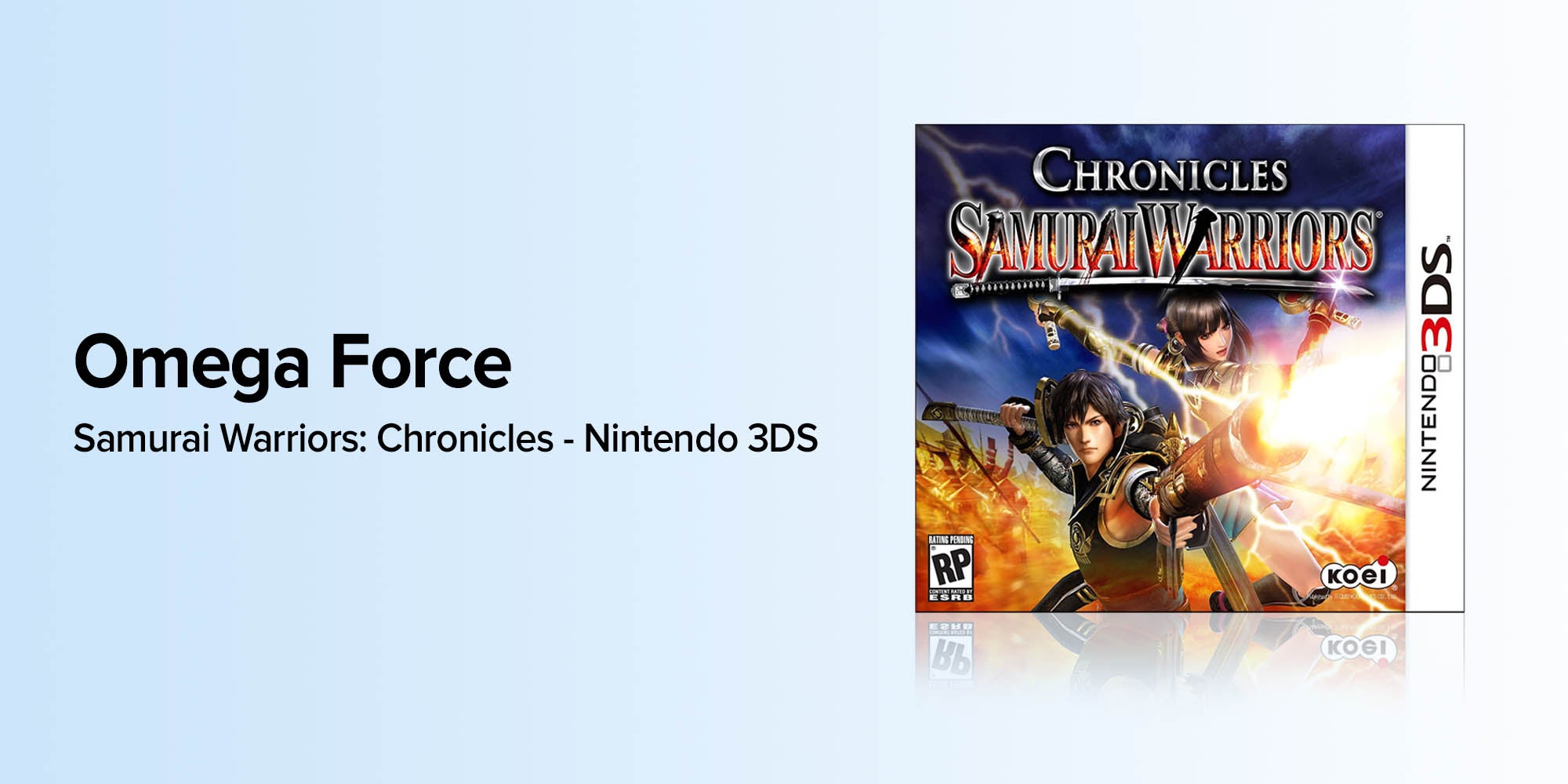Chronicles Samurai Warriors (Intl Version) - Arcade & Platform - Nintendo 3DS