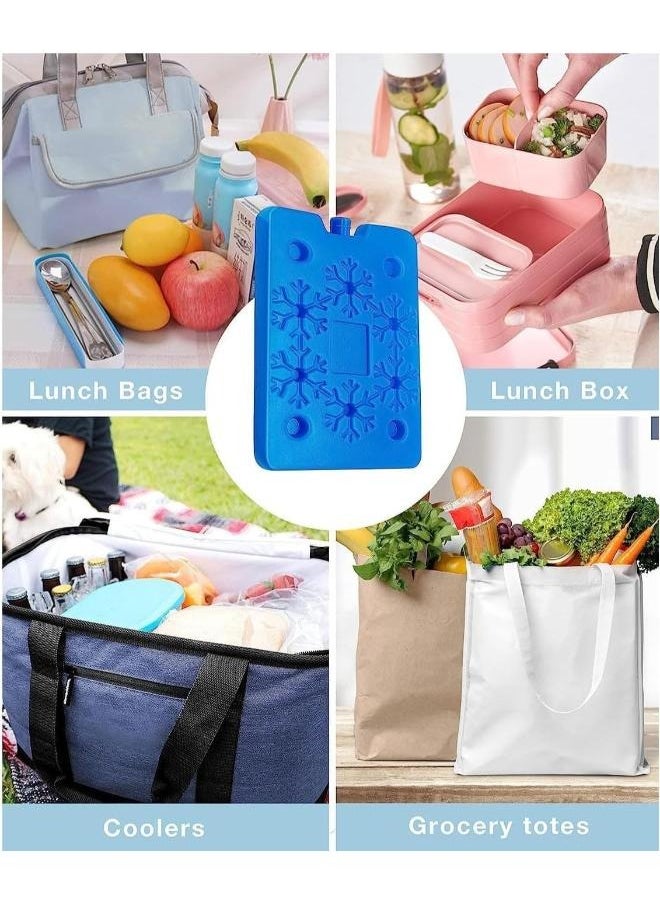 Eoptify Ice Pack, Reusable Ice Blocks, Freezer Board for Cooler, Long Lasting Ice Pad for Work, School, Picnic, and Camping.