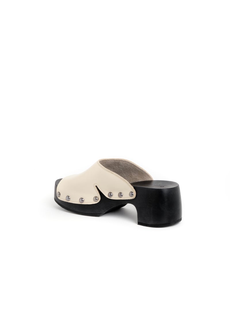 MULES OFFWHITE/BLACK PESCURA WAVE SR