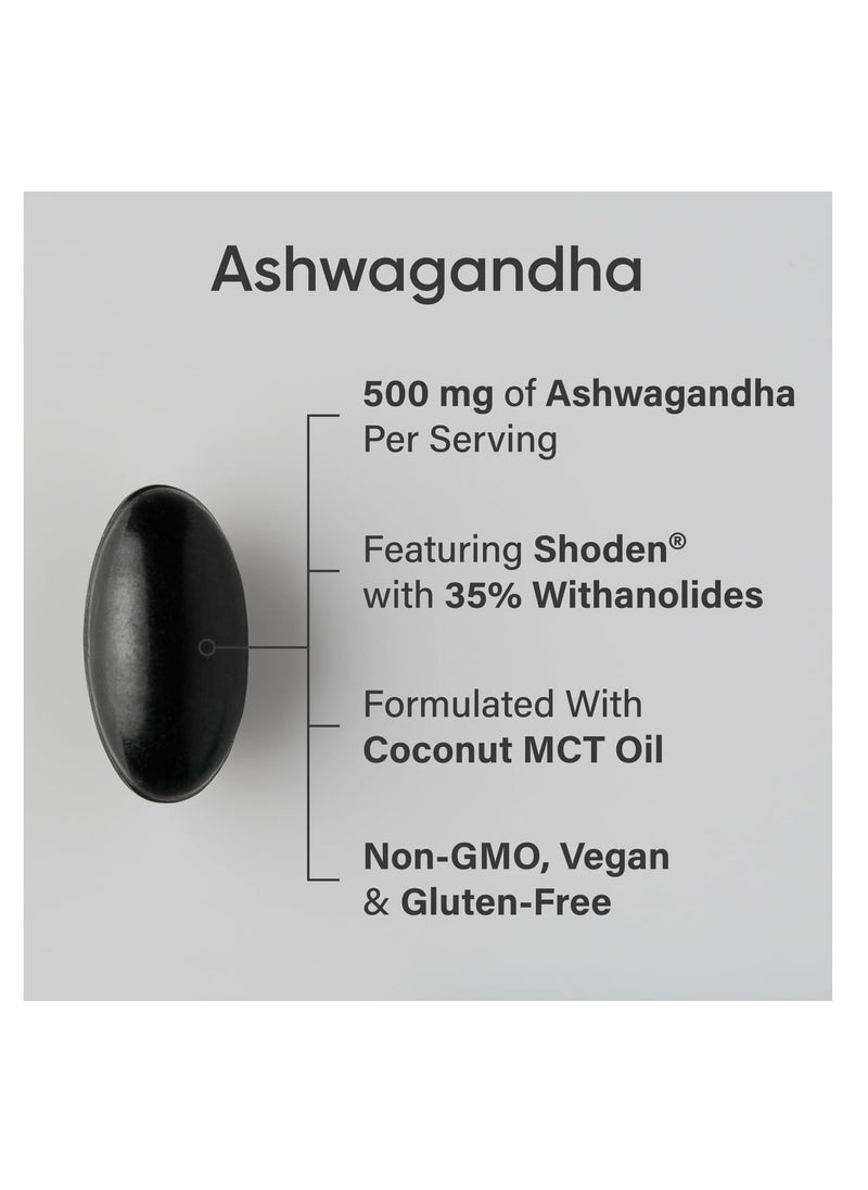 SR Ashwagandha Plant Based 500mg per Serving 60 veggie softgels