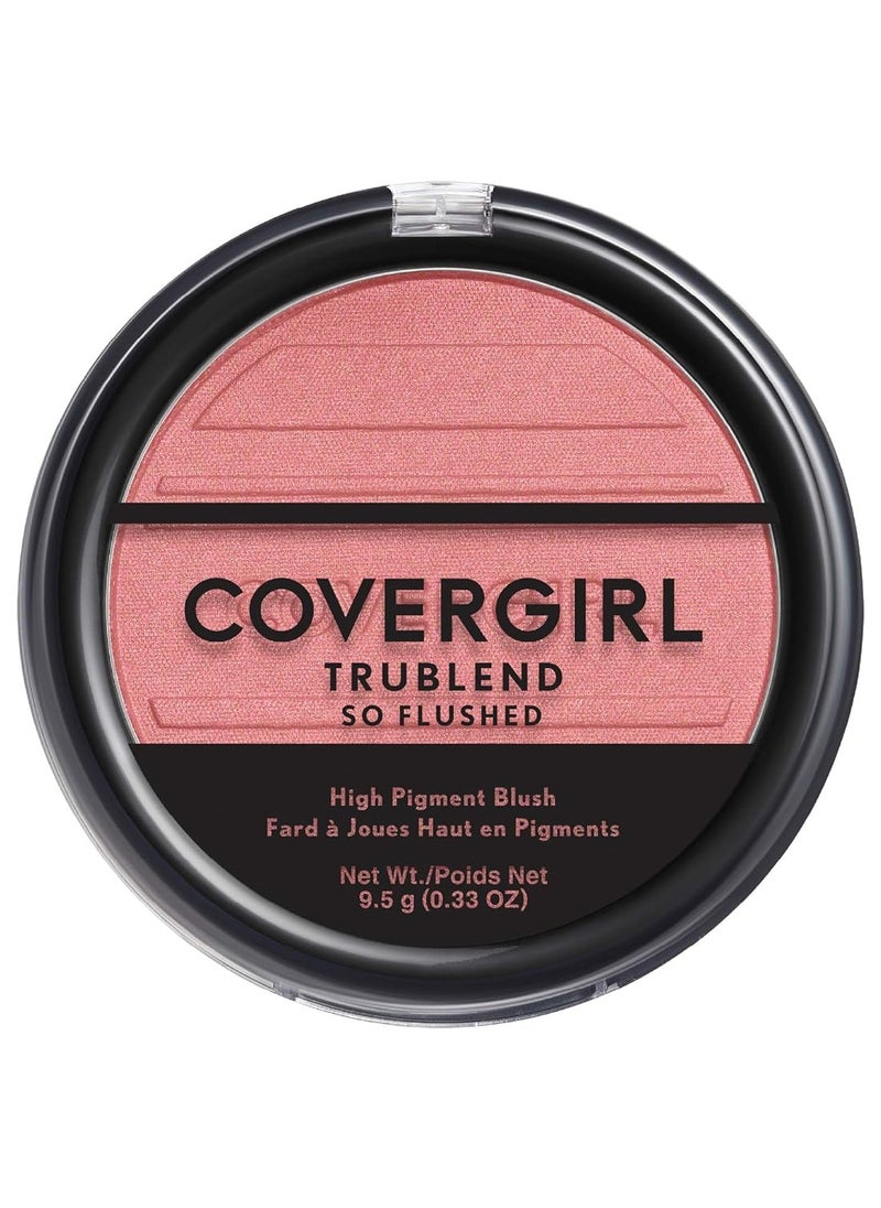 COVERGIRL Trublend So Flushed High Pigment Blush, Love Me, 0.33 Oz