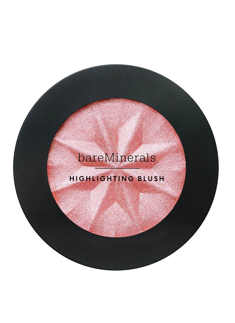 bareMinerals Gen Nude Highlighting Blush, 2-in-1 Blush + Highlighter Hybrid, Silky Blendable Makeup, All-Day Wear, Talc Free, Vegan
