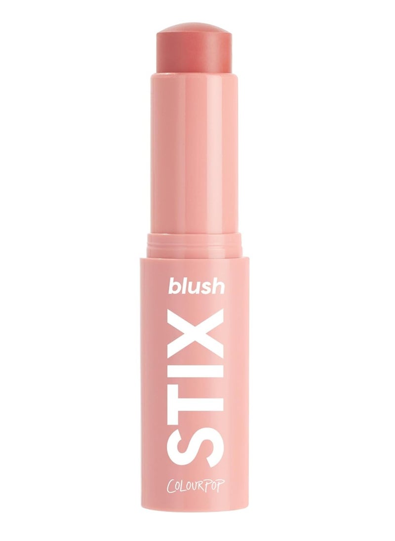 ColourPop Blush Stix - Cream Blush Stick with a Blendable, Hydrating Formula and Natural, Skin-Like Finish - Buildable Cream Blush for Cheeks, Eyes & Lips - 25/8 (0.28 oz)