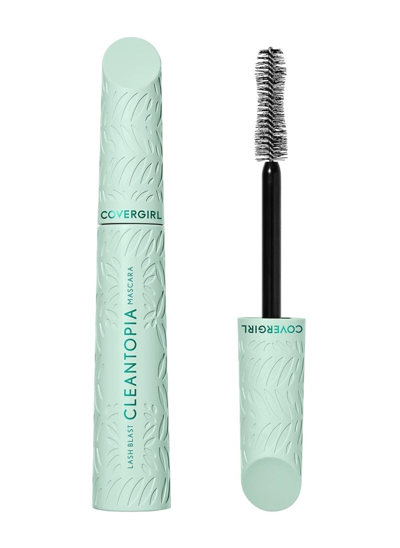 Covergirl Lash Blast Cleantopia Mascara, Volumizing, Smudge-Proof, Vegan Formula, Extreme Black 800, 1 Count