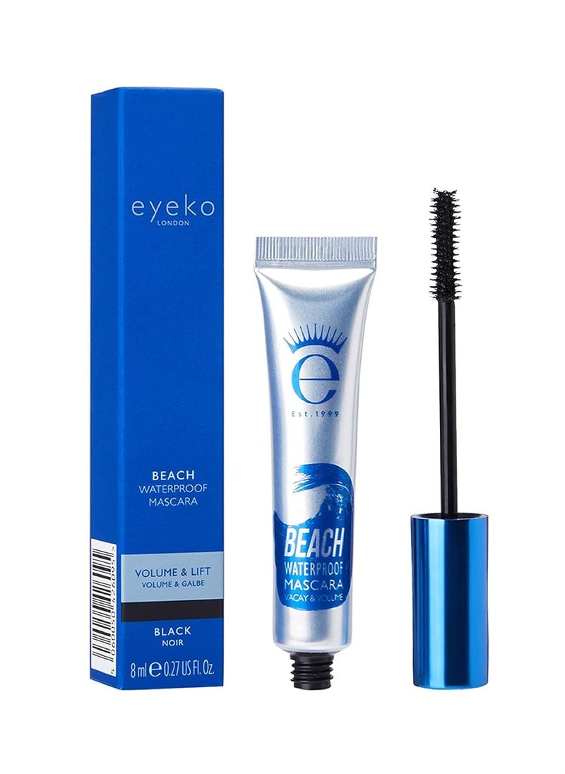 Eyeko Beach Waterproof Mascara - Volume & Lift - Coconut Oil-infused - Vegan 8ml