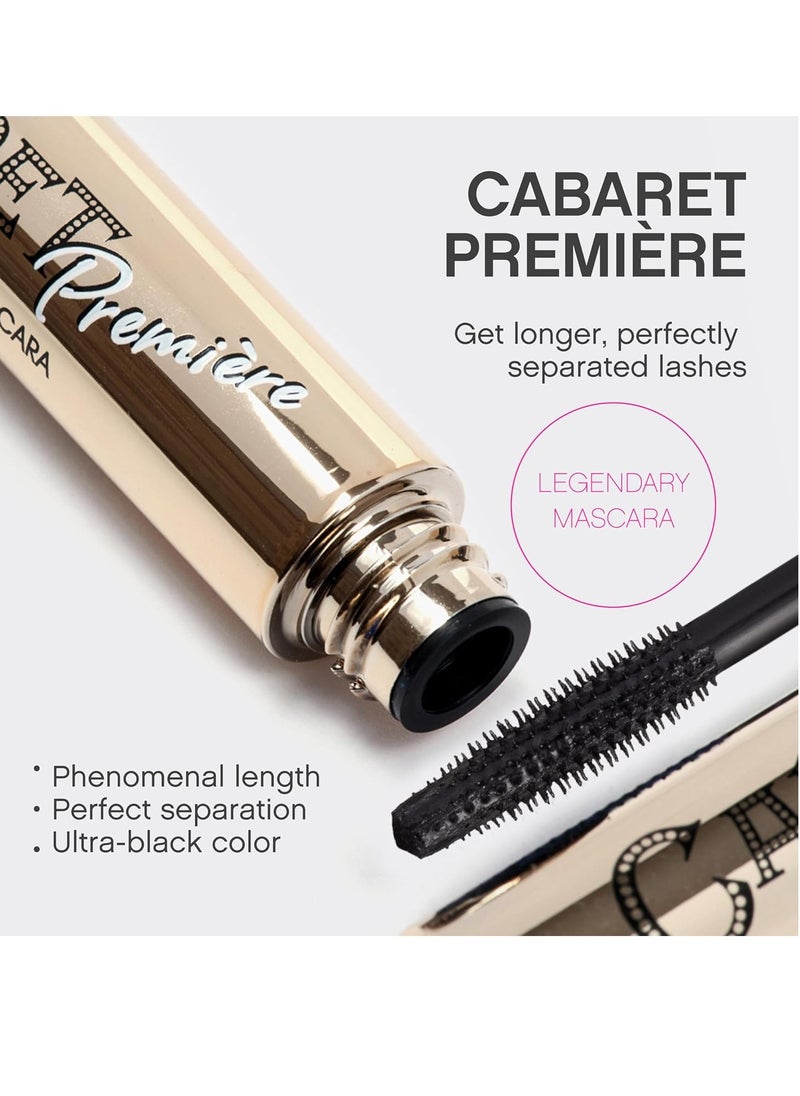 Cabaret Lash-Lengthening Black Mascara, Perfectly Defined Lashes, Vivienne Sabó, Made in Europe, Cruelty Free