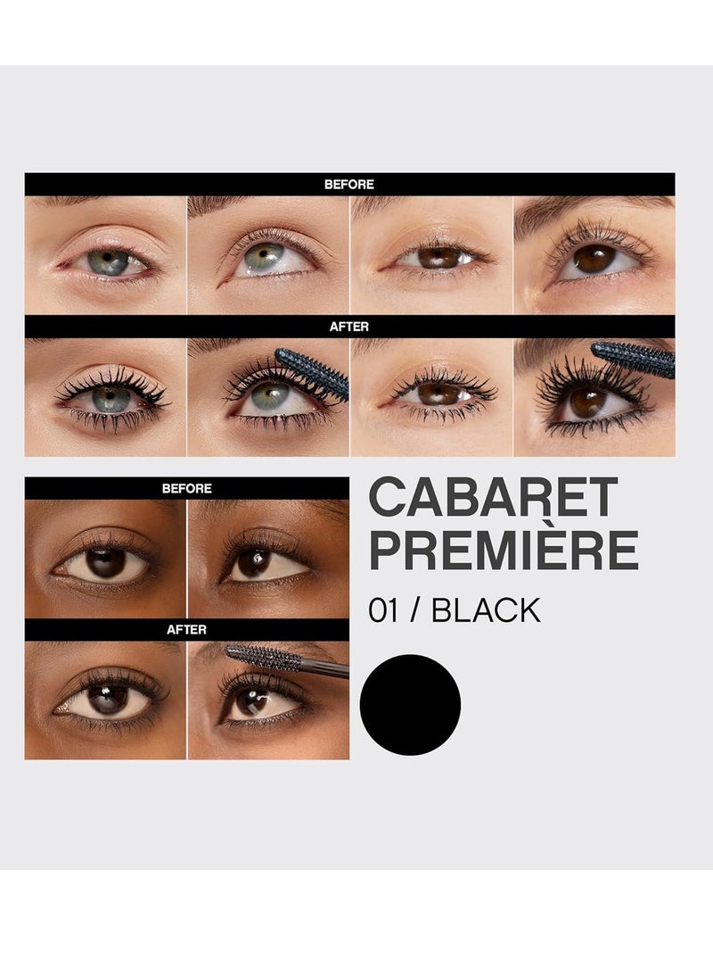 Cabaret Lash-Lengthening Black Mascara, Perfectly Defined Lashes, Vivienne Sabó, Made in Europe, Cruelty Free