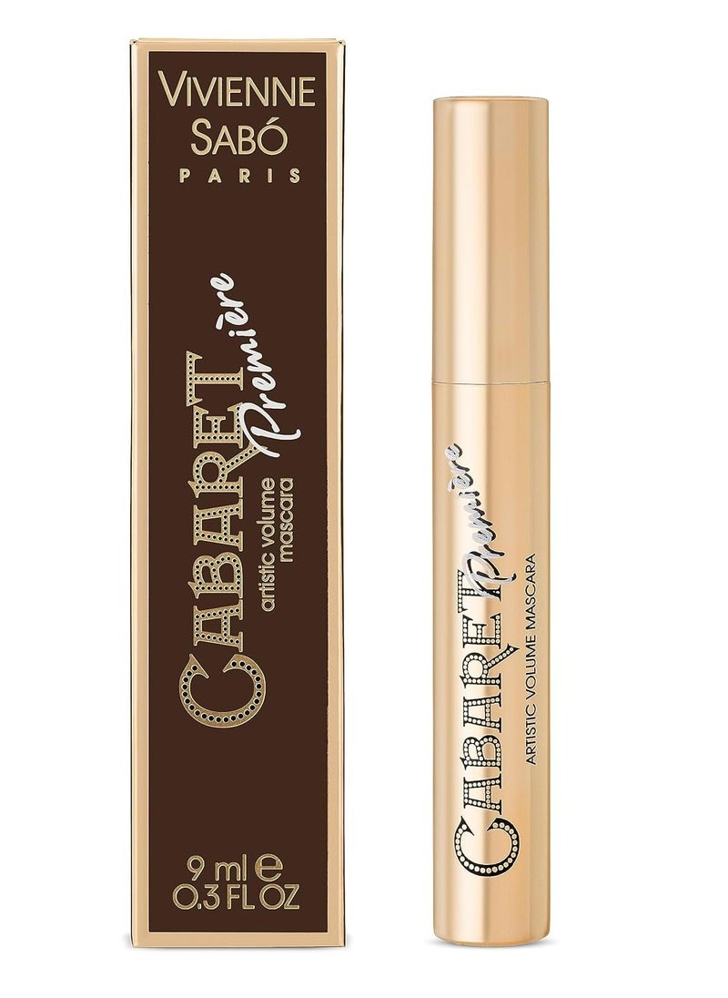 Vivienne Sabó Paris - Classic Everyday Mascara Cabaret Premiere, Cruelty Free, Brown, Made in Europe