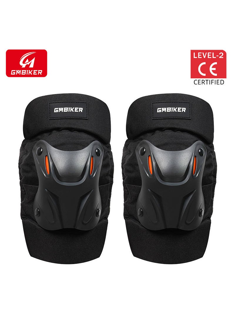 Motorcycle Riding Gear CE2 Knee Elbow Guards [Elbow] CE2 quick release buckle night reflective [upgrade]]