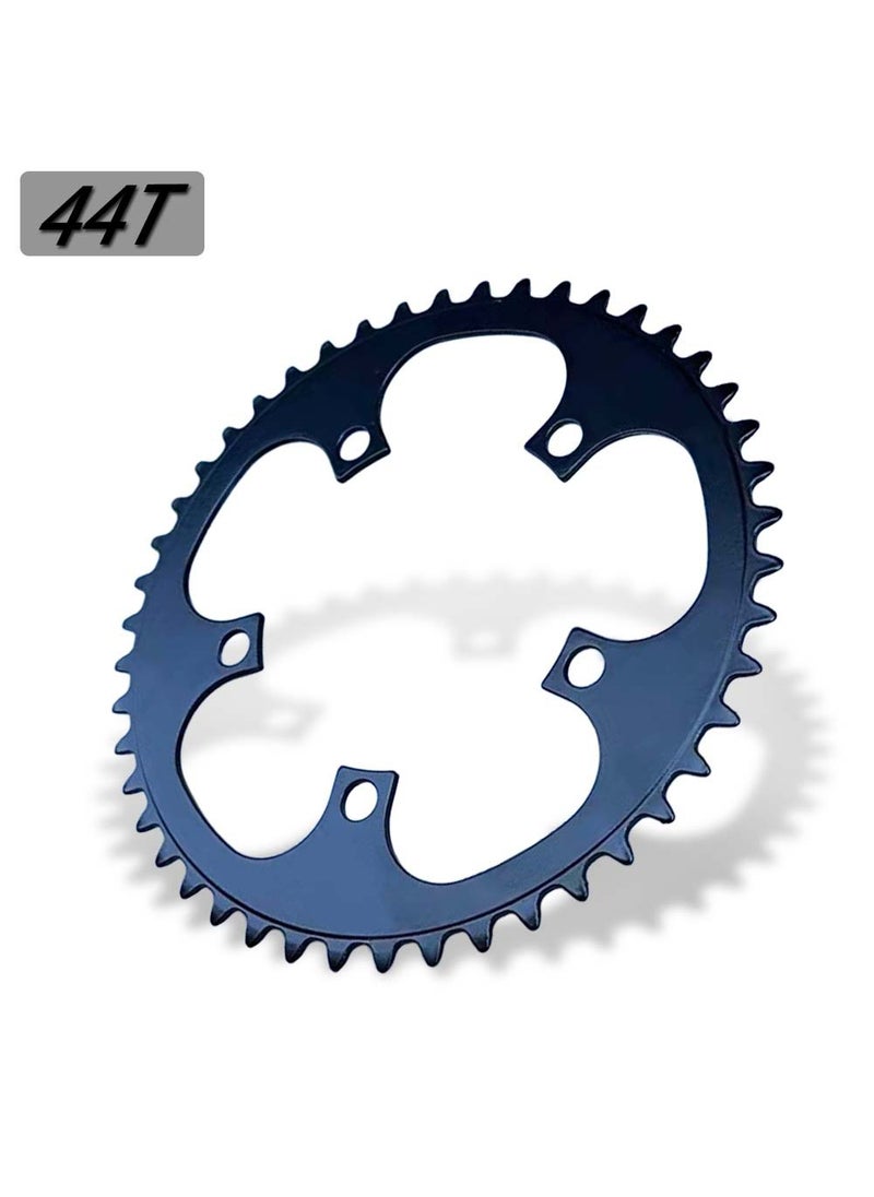 110BCD Alloy Crankset 44-48T Chainring for Road Bike 44T steel plate 1