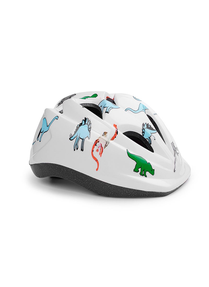 Factory wholesale childrens helmet imitation one-piece balance car roller Skateboard safety helmet childrens riding helmet Giraffe White