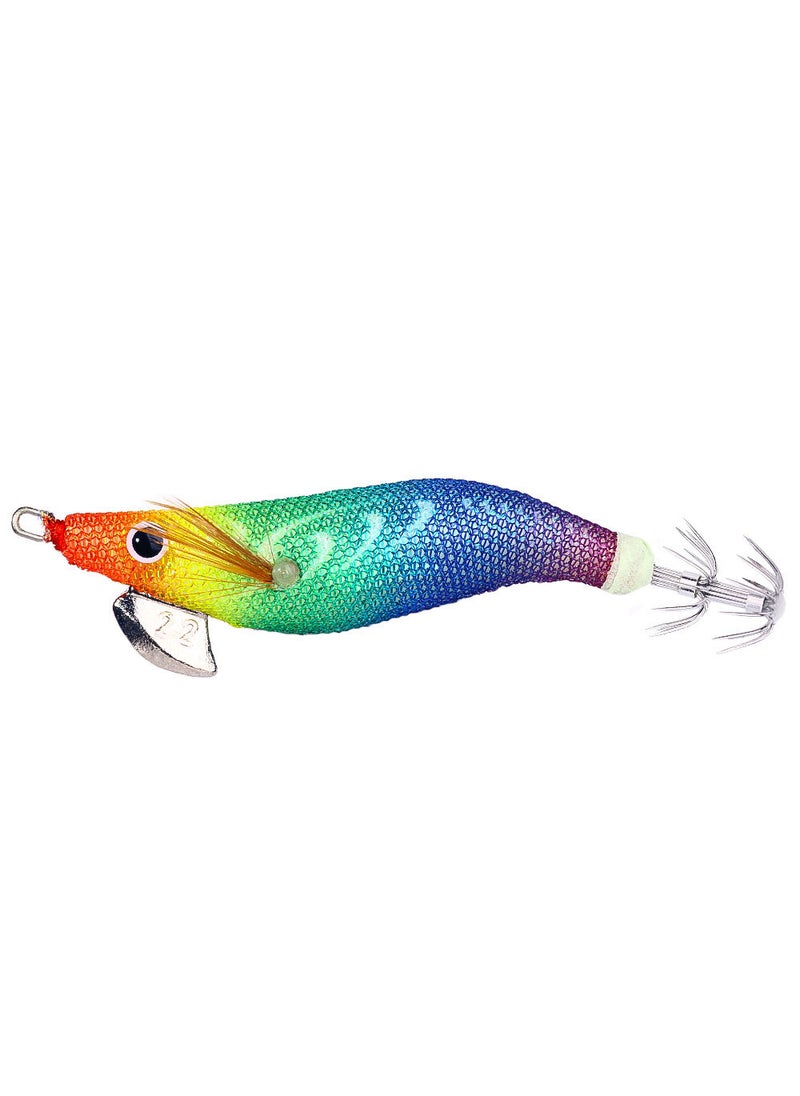 Glow-In-The-Dark Lure Shrimp Bait Kit 2.2# A set of 10 colors