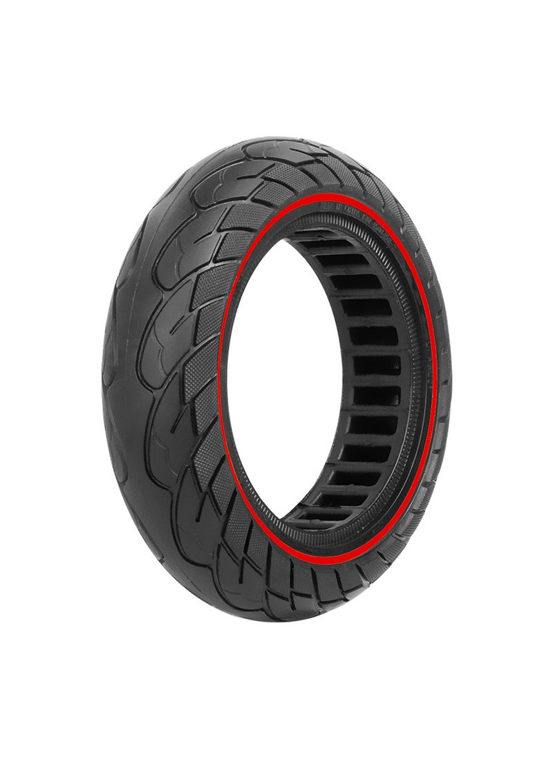 10x2.5 Honeycomb Solid Tire for Max G30 Scooter Red