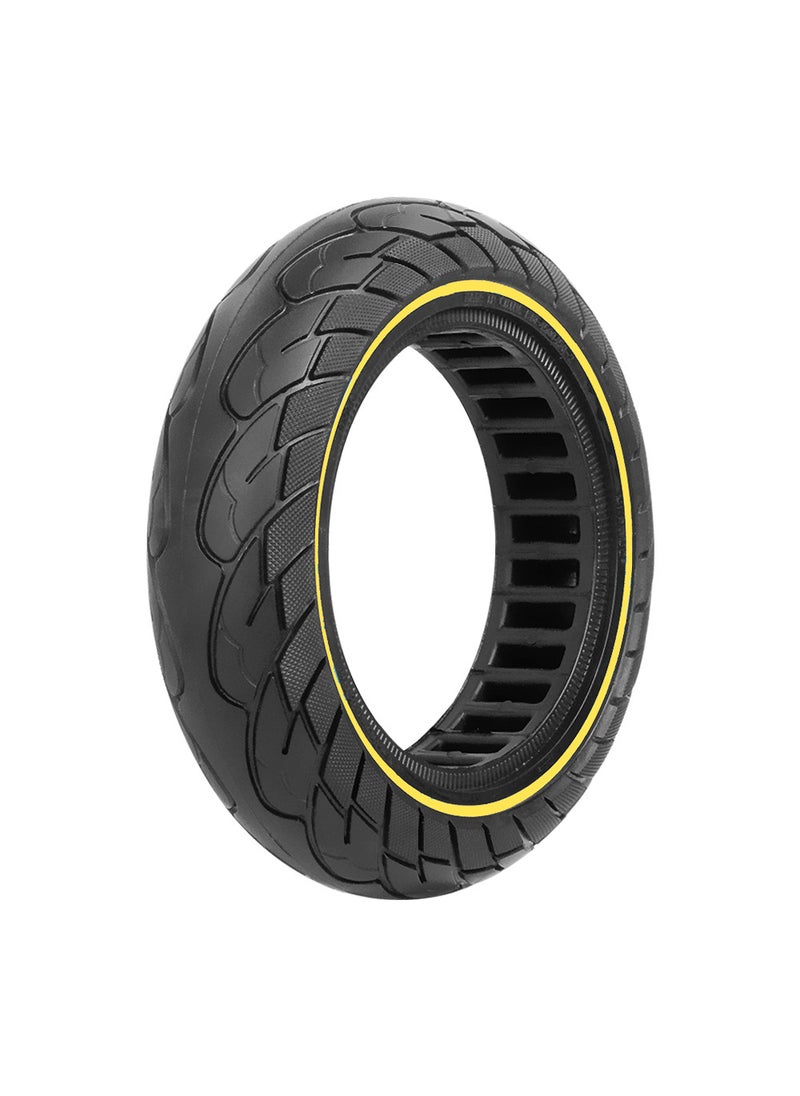 10x2.5 Honeycomb Solid Tire for Max G30 Scooter Yellow