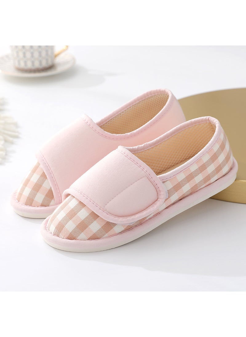 Spring Autumn Maternity Home Shoes Non-Slip Soft SolePink Pink