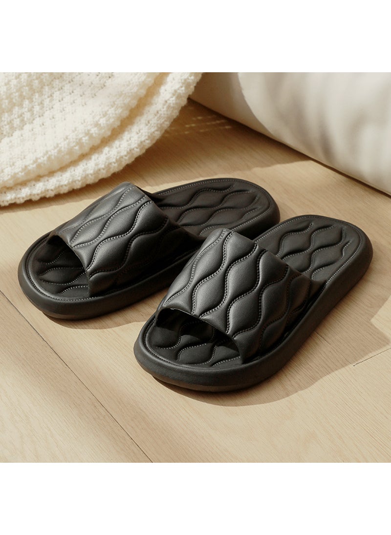 Couple’s Comfortable Travel SlidesBlack [Men]] Black [Men]]