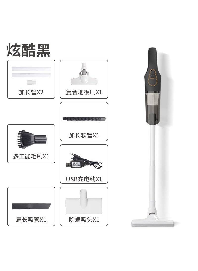 High Power Cordless Handheld Vacuum Cleaner Black Mite Removal