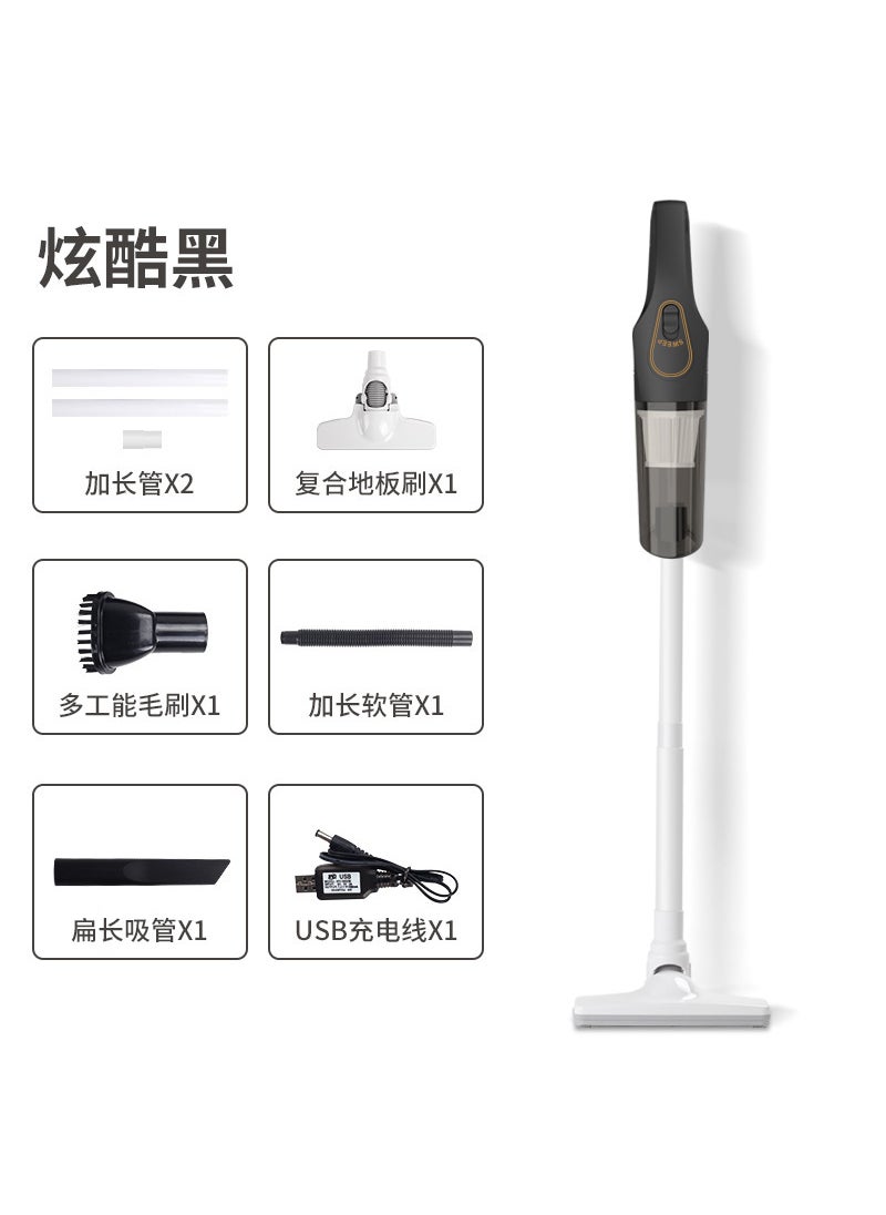 High Power Cordless Handheld Vacuum Cleaner Black extension