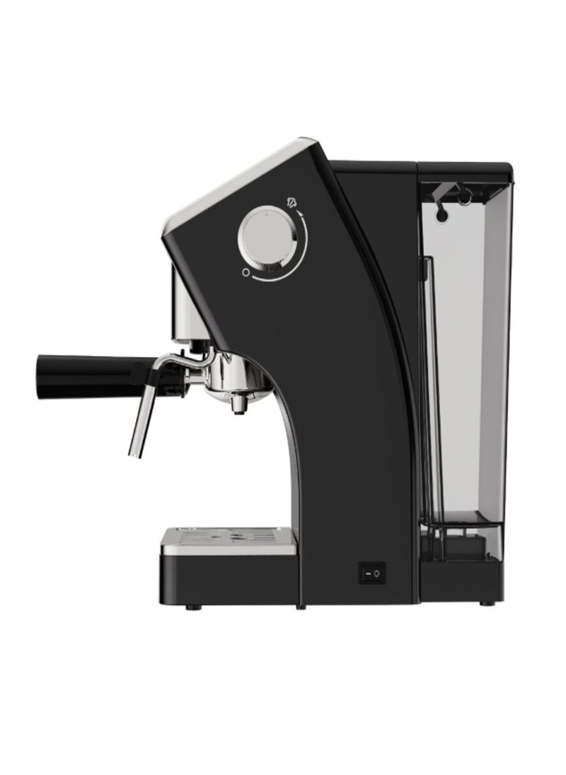 Automatic Coffee Machine Espresso Machine with Milk Frothy  Steam Wand, Removable Drip Tray & Water Tank