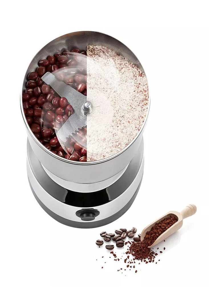 Spice Grinder Machine with Fast and Efficient Grinding for Spices, Herbs, Dry Fruits, Coffee Beans Grinder and Electric Grain Grinder