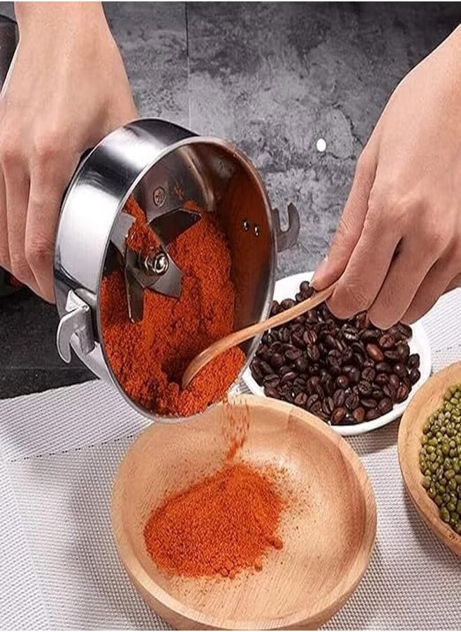 250g Spice Masala Grinder Machine with Fast and Efficient Grinding for Spices, Herbs, Coffee Beans and Dry Fruits Electric Grain Grinder