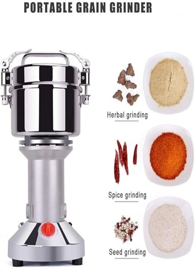 250g Spice Masala Grinder Machine with Fast and Efficient Grinding for Spices, Herbs, Coffee Beans and Dry Fruits Electric Grain Grinder