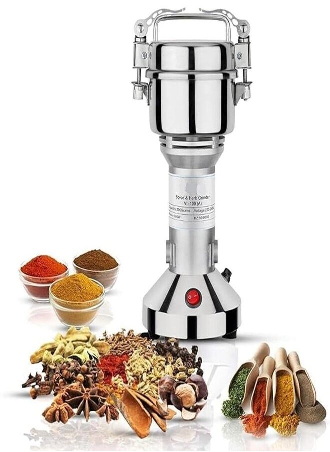 250g Spice Masala Grinder Machine with Fast and Efficient Grinding for Spices, Herbs, Coffee Beans and Dry Fruits Electric Grain Grinder