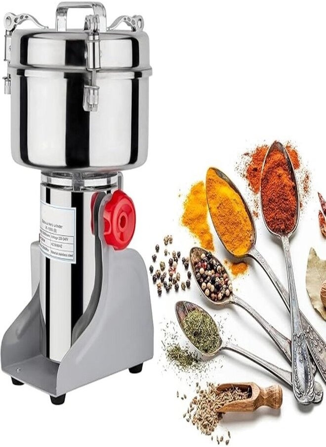 800G Spice Masala Grinder Machine with Fast and Efficient Grinding for Spices, Herbs and Dry Fruits Electric Grain Grinder