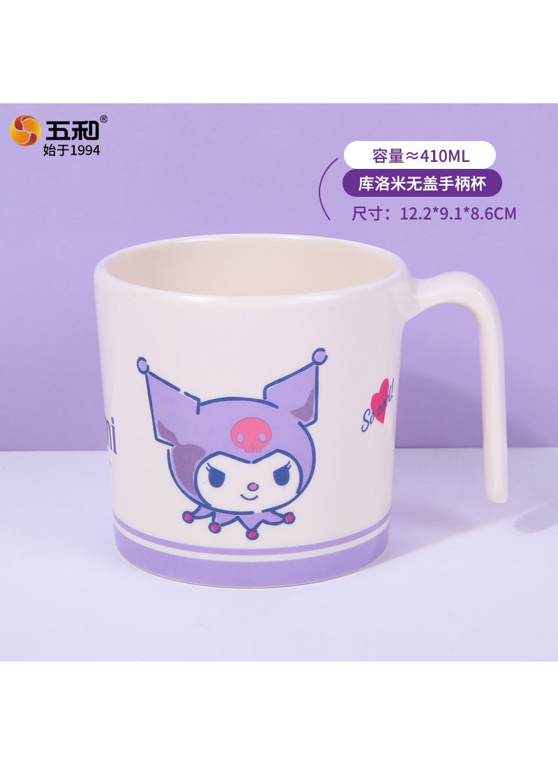 Sanrio high-value childrens tableware baby bowl complementary Bowl dinner plate household maternal and infant products Cup spoon wholesaleHandle Cup KRM-S1317 Handle Cup KRM-S1317