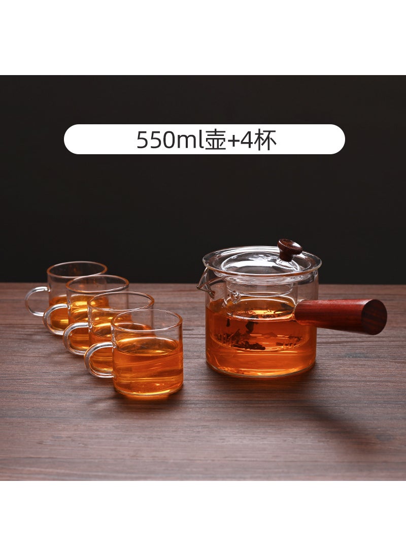 Heat-Resistant Glass Teapot with InfuserIntuition pot +4 cups Intuition pot +4 cups