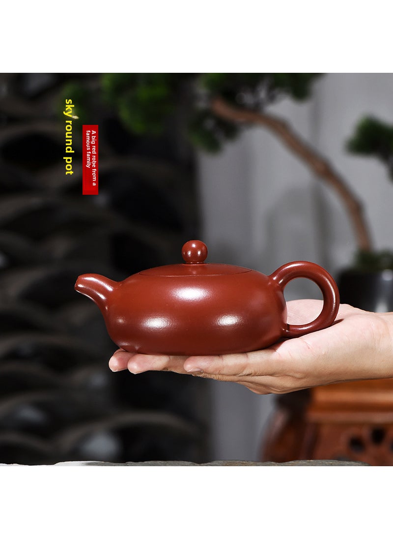 Yixing Purple Clay Teapot Handmade Gift