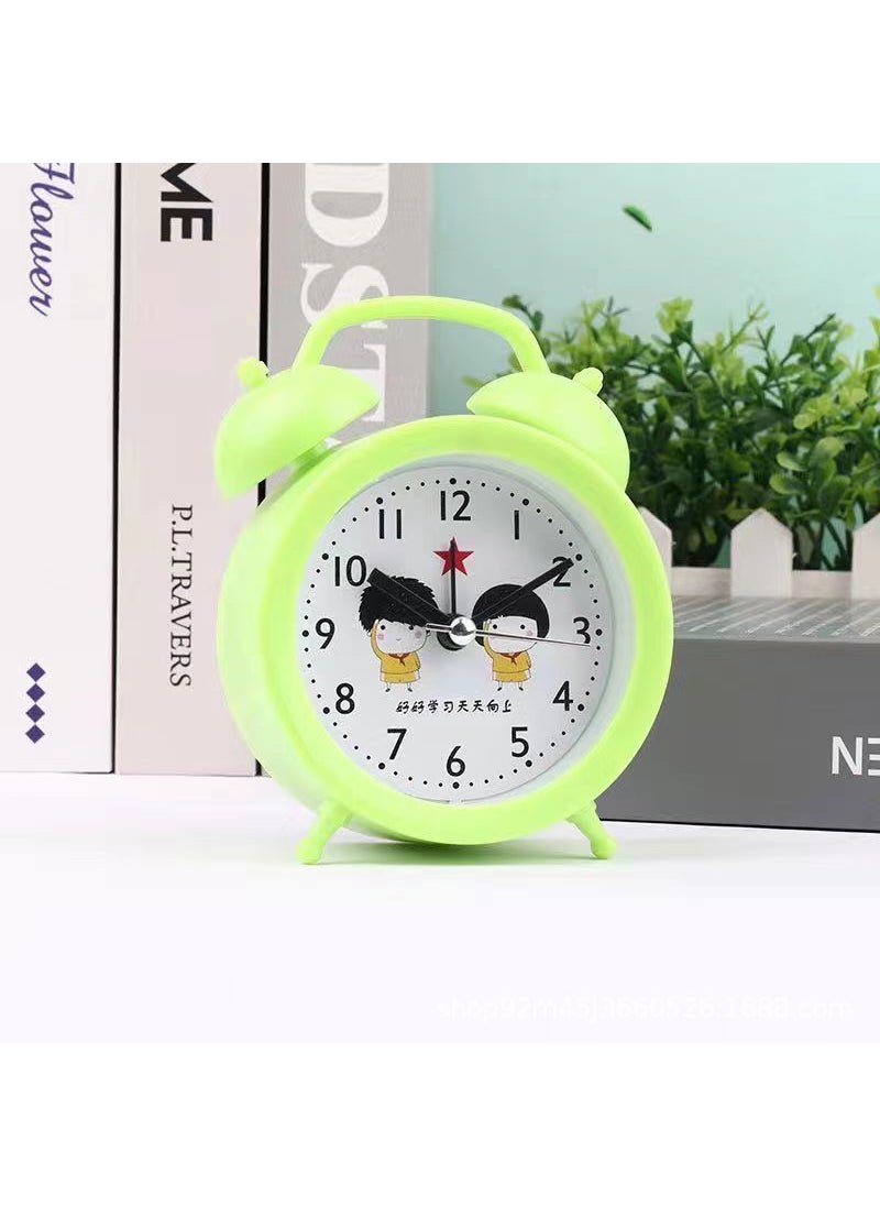 Kids Cute Multi-Function Alarm Clock for Bedroom7011 Green Young Pioneers 7011 Green Young Pioneers