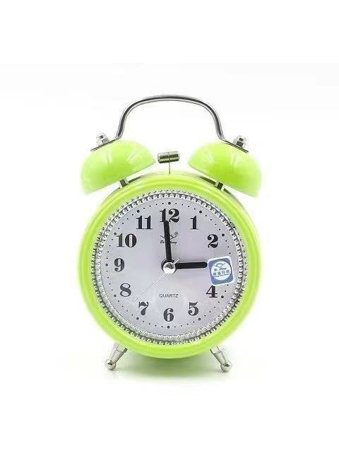 Creative Silent Bedside Alarm Clock for Kids 2832 Green