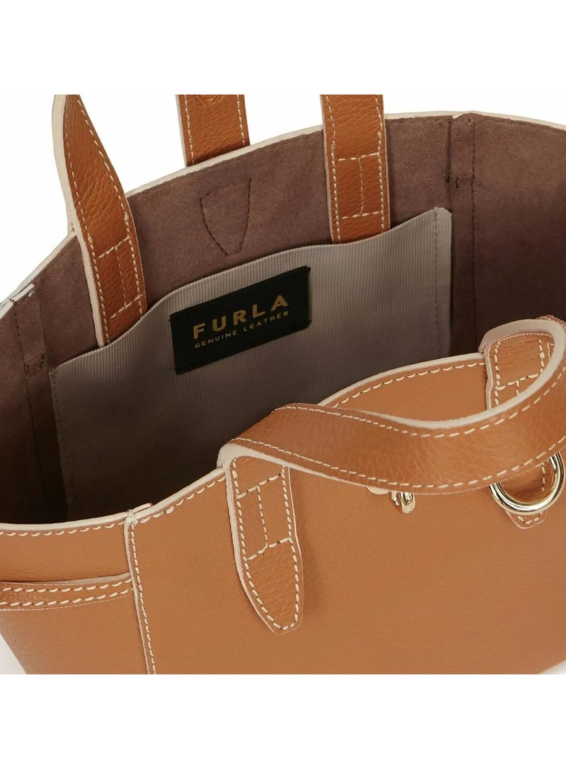 Furla Net Logo Printed Mini Tote Bag   Width: 27.5cm, Height: 18.5cm, Depth: 10.5cm