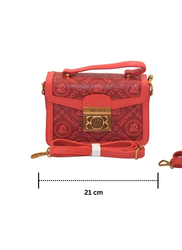 hand bag with long strap