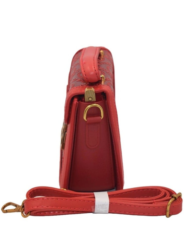 hand bag with long strap