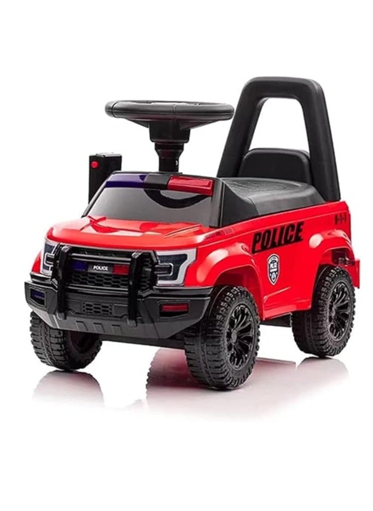 Push Rideon Police Car For Kids Pushcar LB 993 (Red)