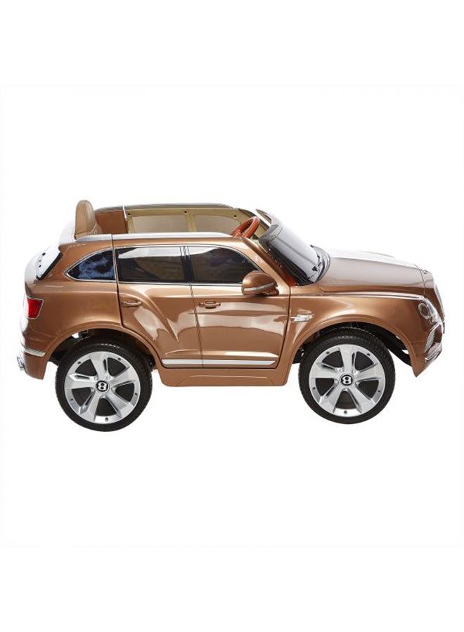 Kid's Powered Riding Car brown 65x126x46cm